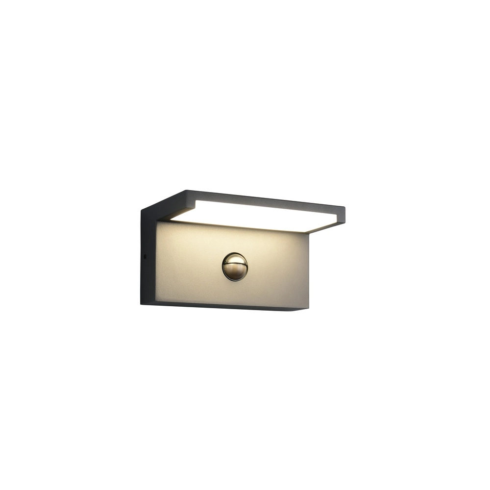 Moderne Wandlampe Ravi Anthrazit mit Sensor Trio 4017807686890