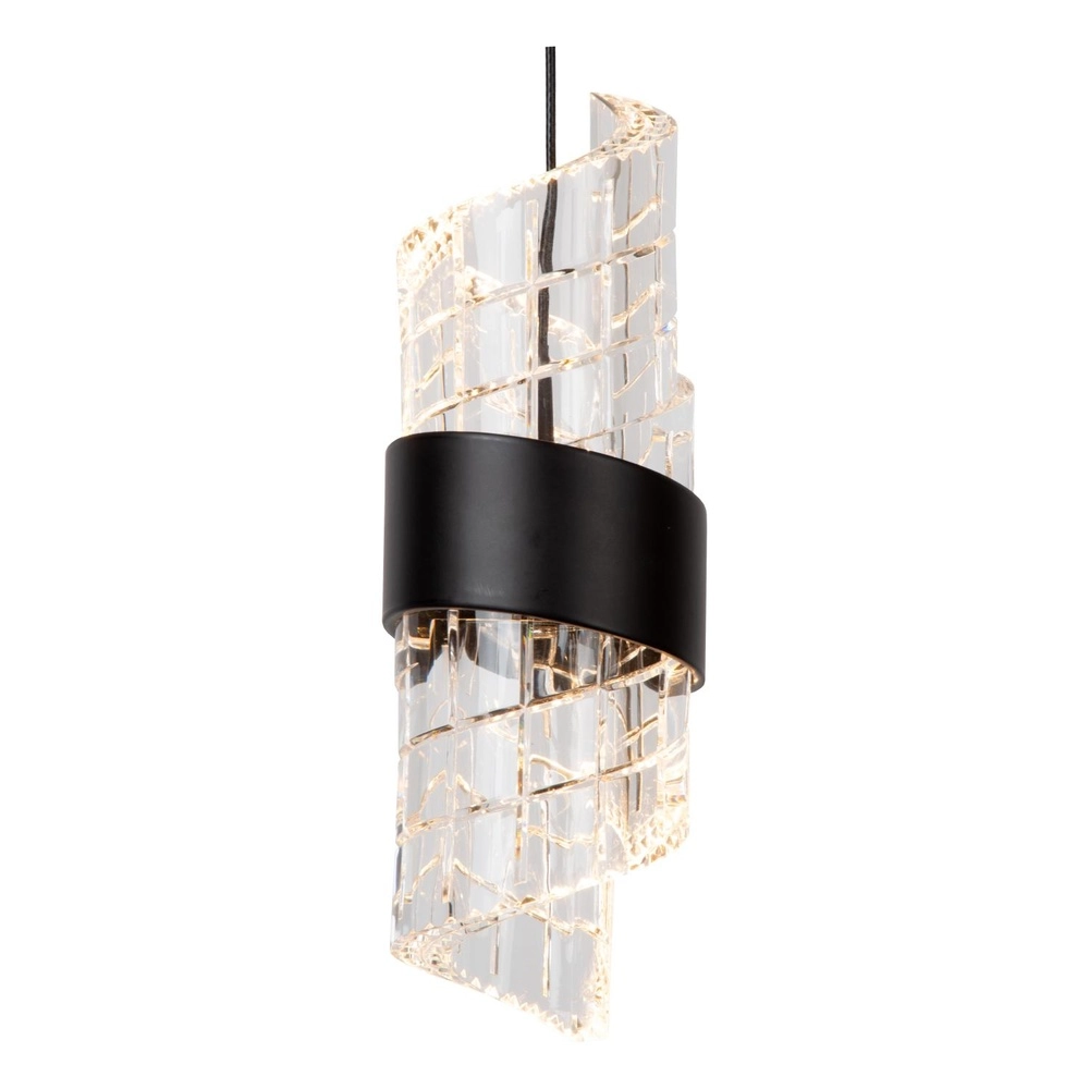 Design-Pendellampe Kligande 3-Licht Schwarz Lucide 5411212134615