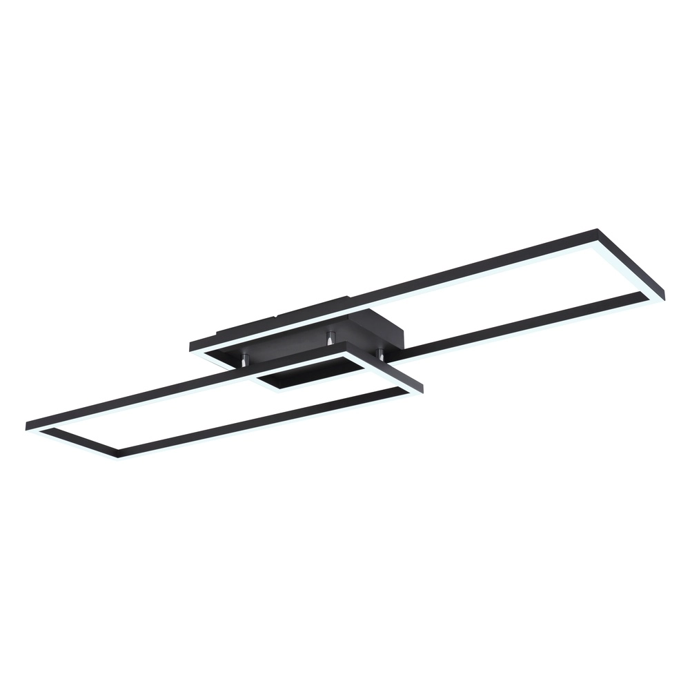Schwarze Deckenlampe Tatjana Konstruktion Globo 9007371418350