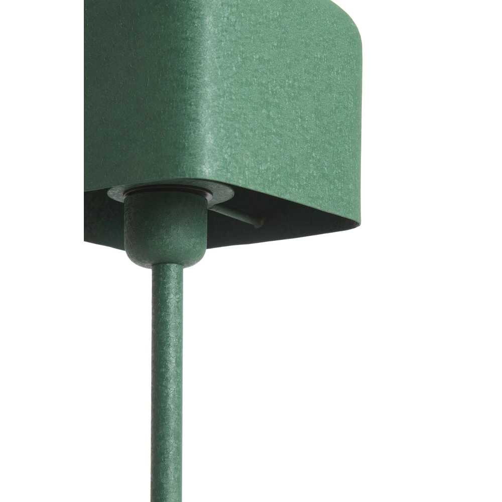 Nachttischlampe Elenie 15x15 cm – matt dunkelgrün Light & Living 8717807818791