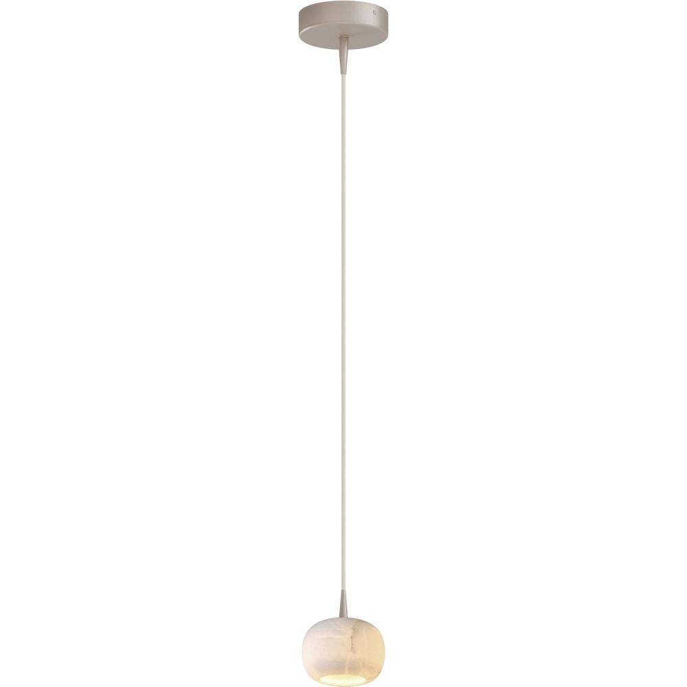 Pendellampendesign Alta beige terra Ø 10,8 cm