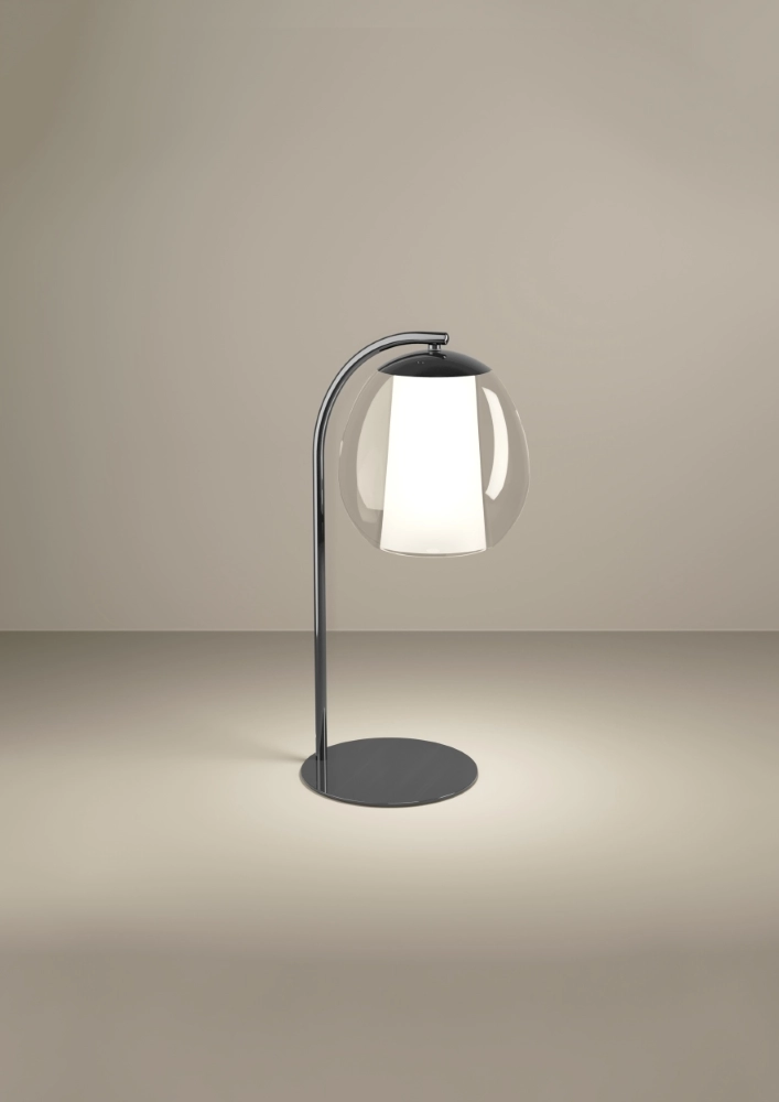 Design-Tischlampe Menorca grau Stars of Light 9008606360017