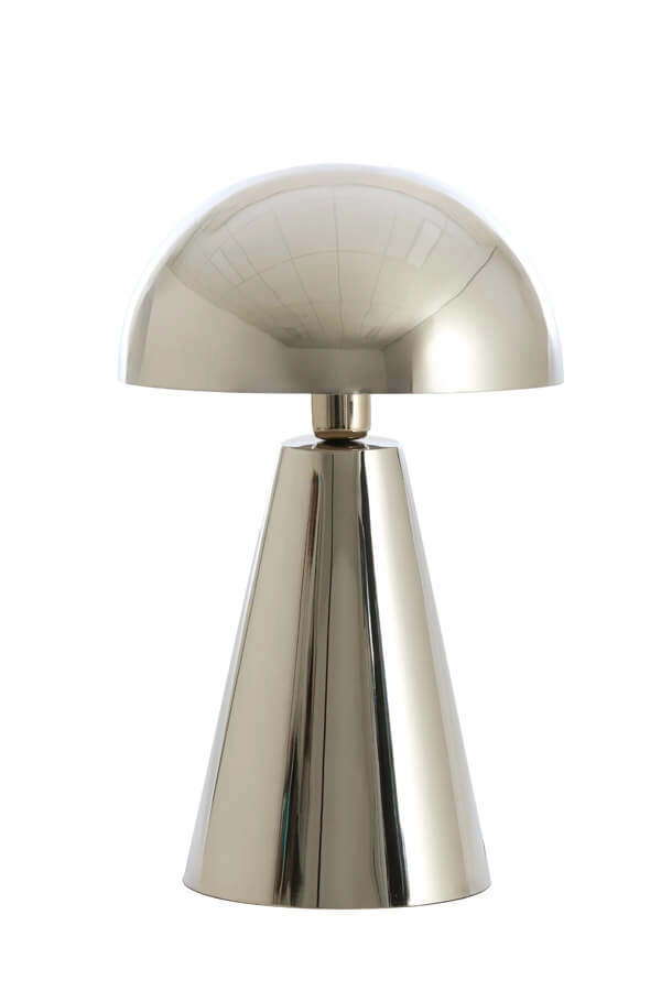 Design-Tischleuchte Surrina silbergrau Ø 31cm Light & Living 8717807743550