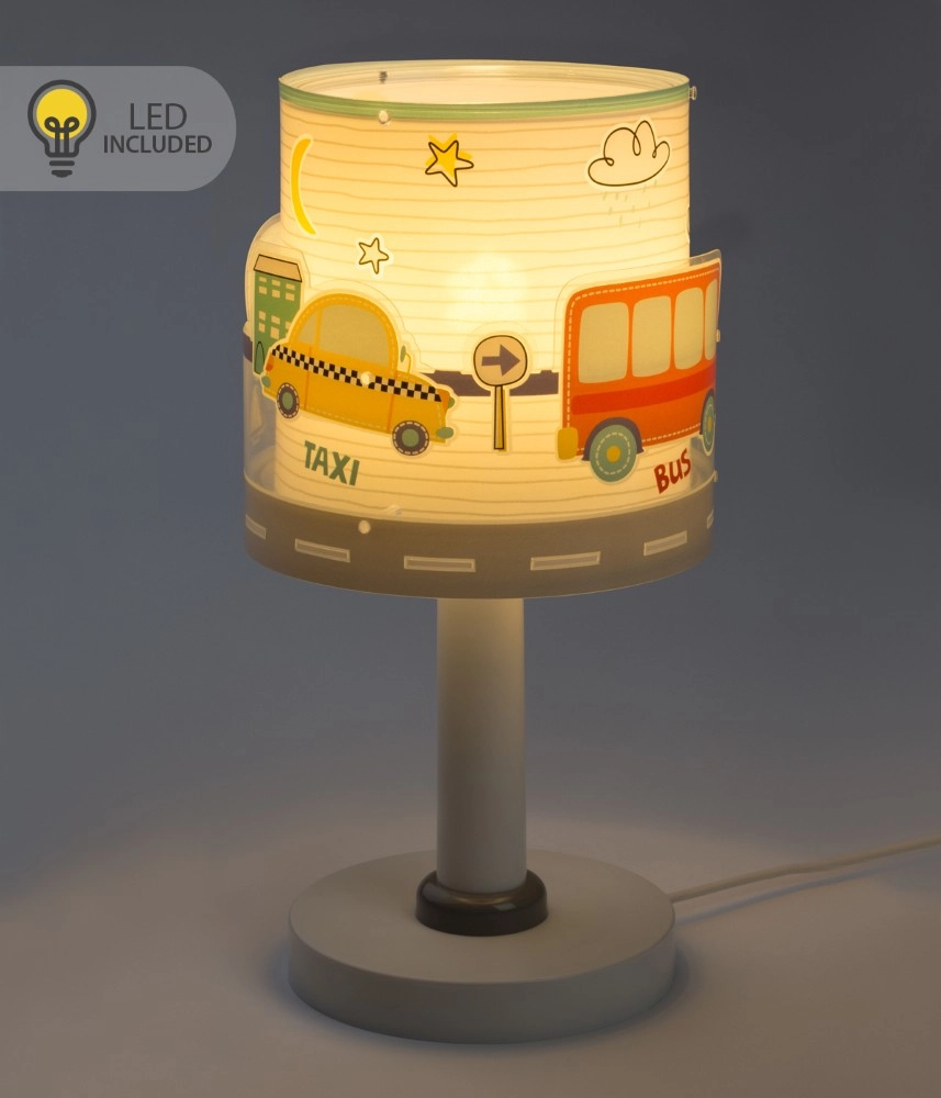 Tischlampe Baby Travel Graues Leuchten im Dunkeln Dalber 8420406002330