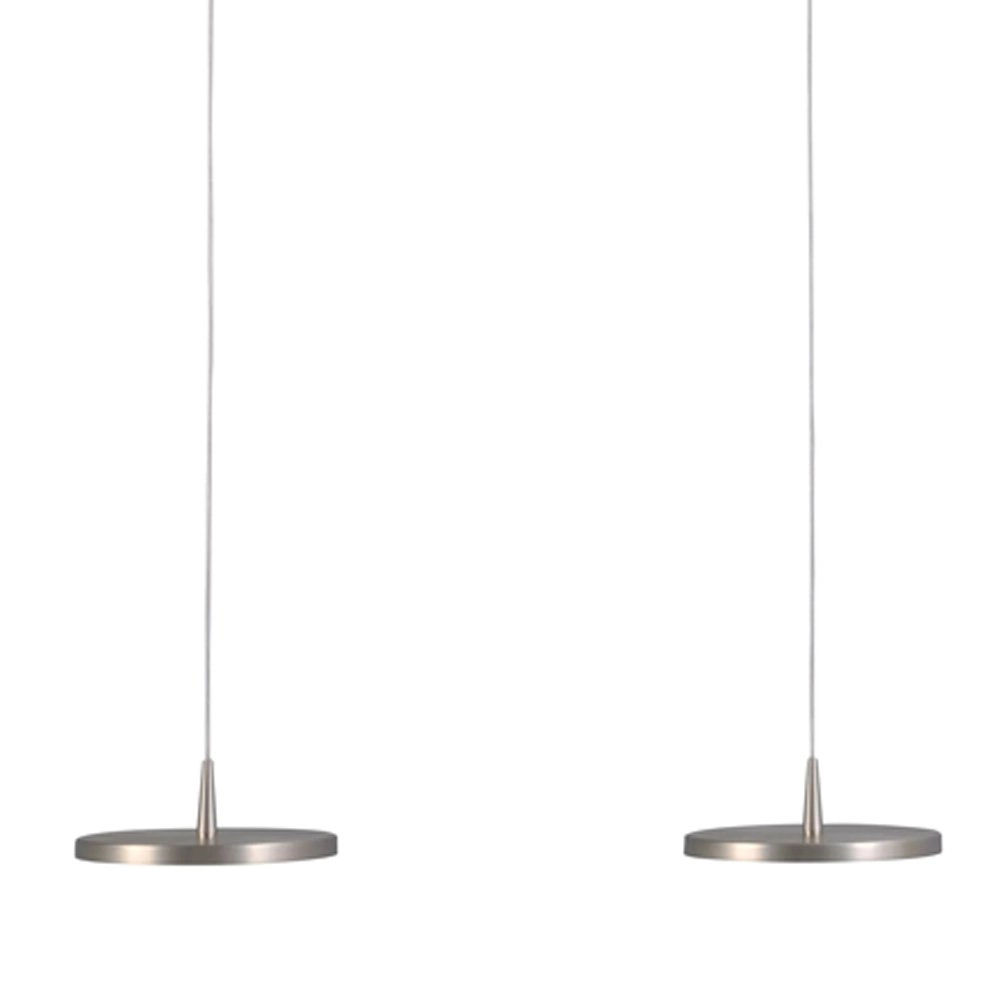 Esszimmerlampe Denia 2 4-Licht-Nickelmatte Masterlight 8718121211787