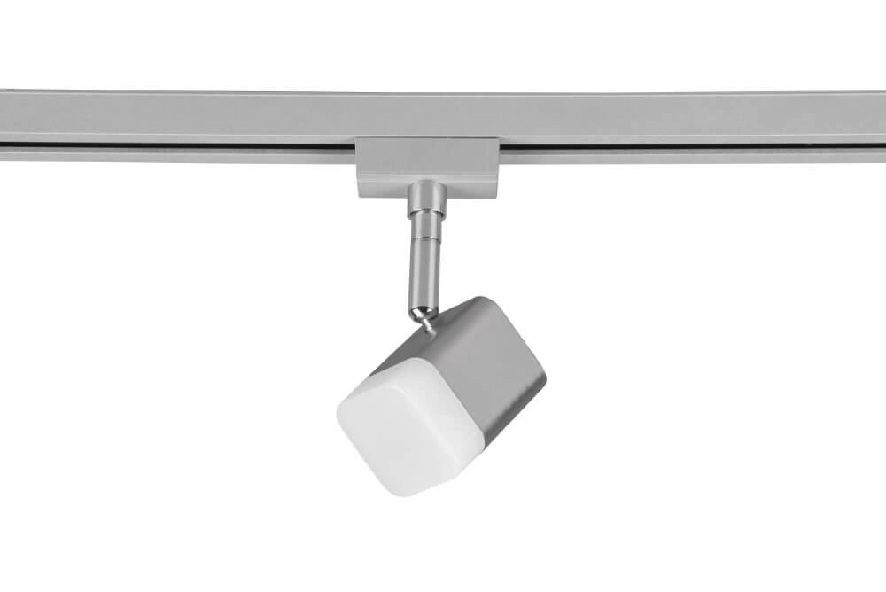 Schienenlampe Roubaix grau Trio 4017807505894