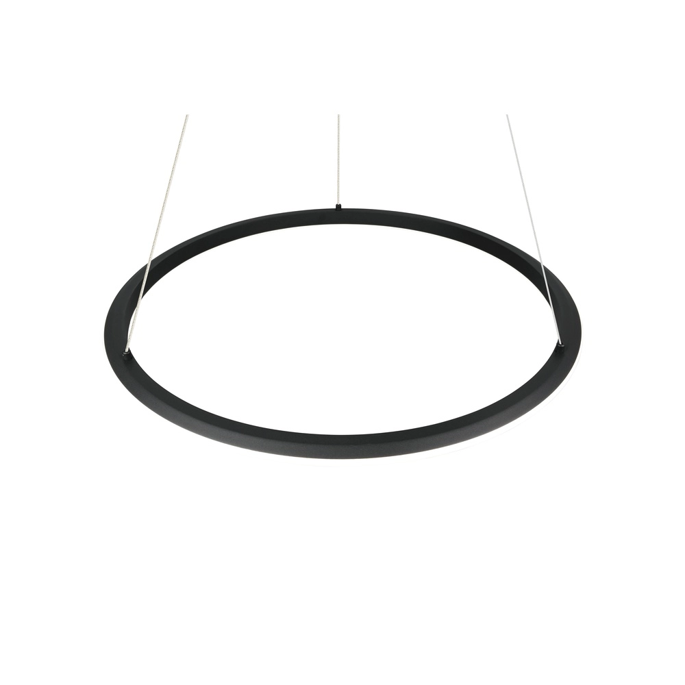 Pendelleuchte Amador schwarz Ø 75cm Trio 4017807656671