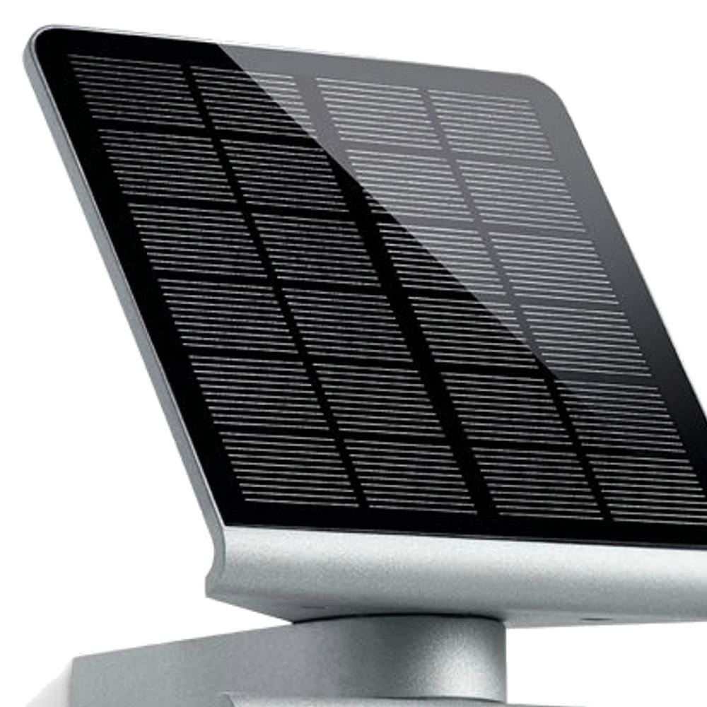 Solar-Wandleuchte mit Sensor X Solar L-S Silbergrau Steinel 4007841671013