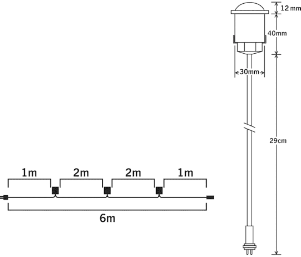 Einbauspot Mini Led (extension) 4-side Verlängerungschrom KonstSmide 7318307470000