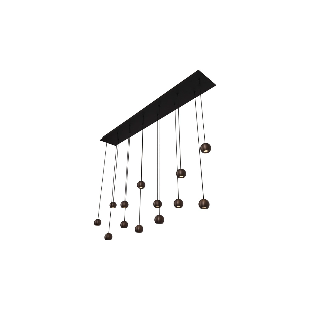 Design-Pendellampe Montana 13-hell Kaffeebraun Premium by Lucide 5411212680150