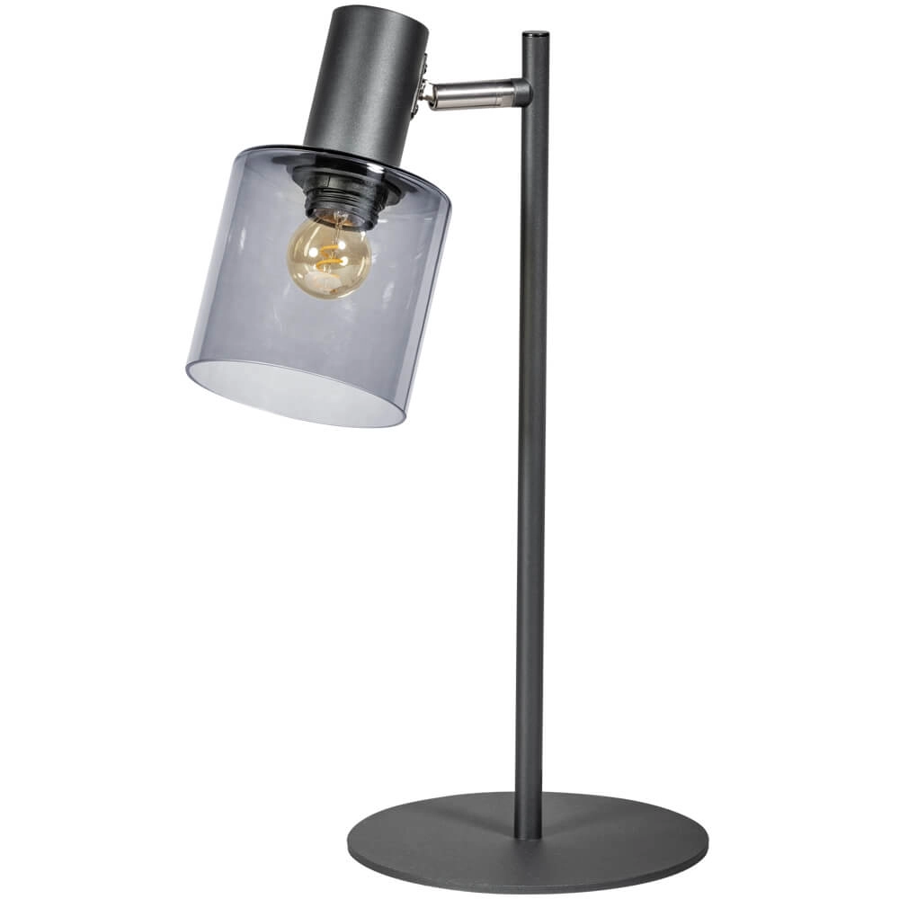 Tischlampe Sledge Glass Rauchglas