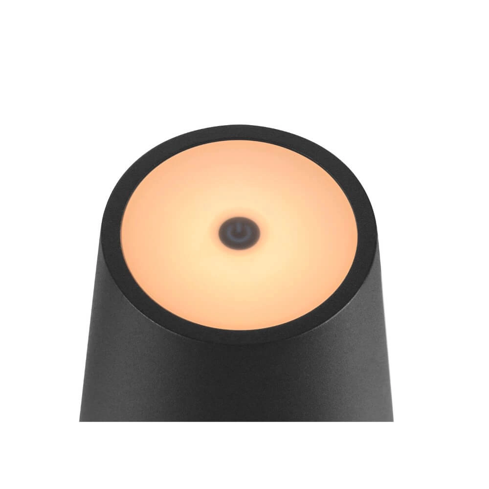 Tischlampe für den Außenbereich Vinolina Two schwarz - wiederaufladbar SLV 4024163288323