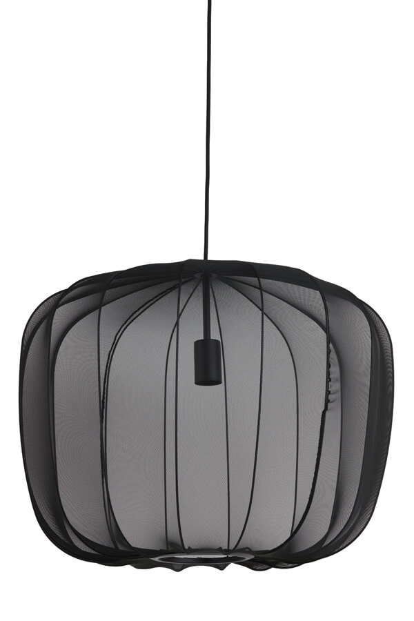 Böhmische Pendelleuchte Plumeria schwarz Ø 60cm Light & Living 8717807651428