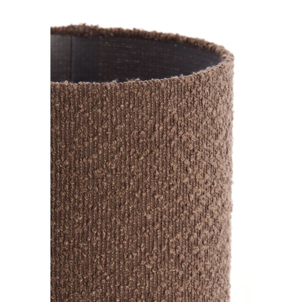 Boucle-Tischlampe Micky 58 cm – braun Light & Living 8717807782764