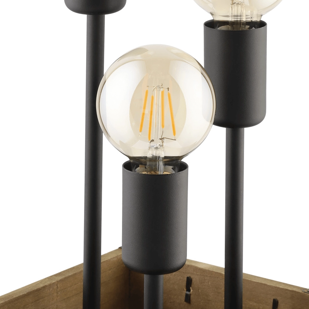 Tischlampe aus Holz Wootton Eglo 9002759435943