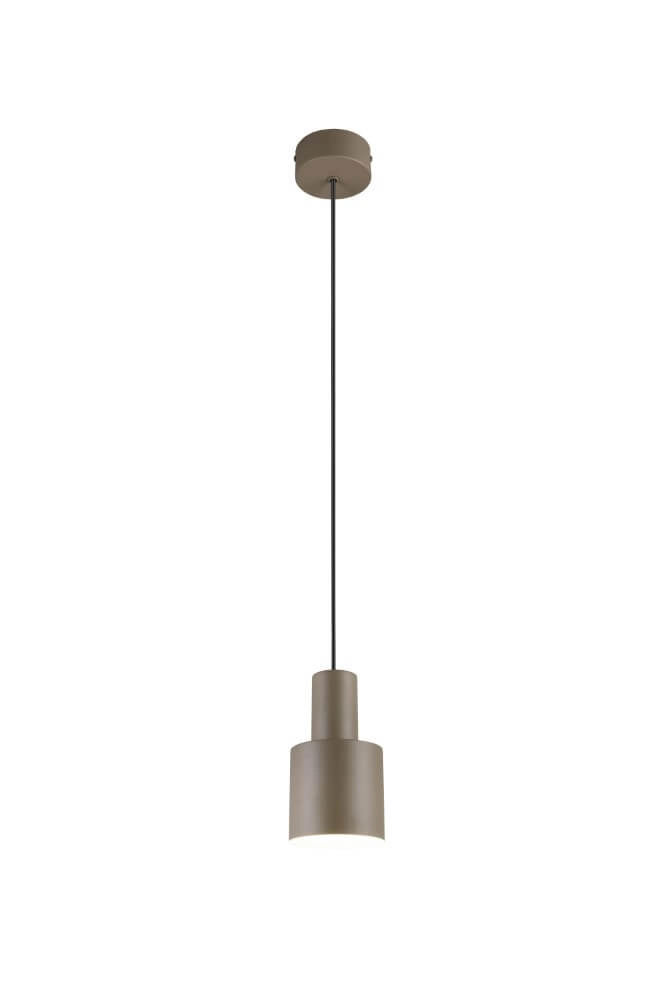 Taupefarbener Anhänger Agudo Ø 12cm Trio 4017807613780