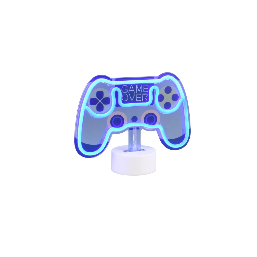 Neon Tischleuchte Control blau Trio 4017807600803