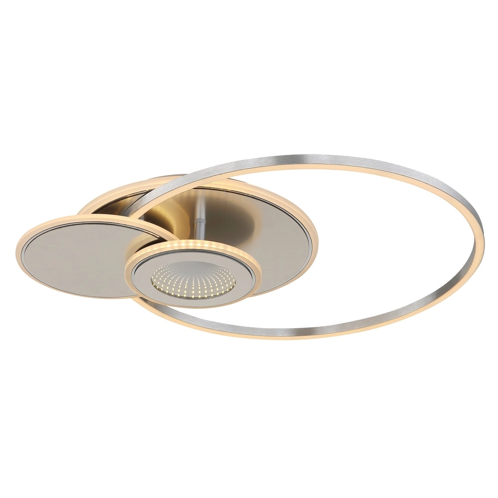 Design-Deckenlampe Beltran Silbergrau Globo 9007371586691