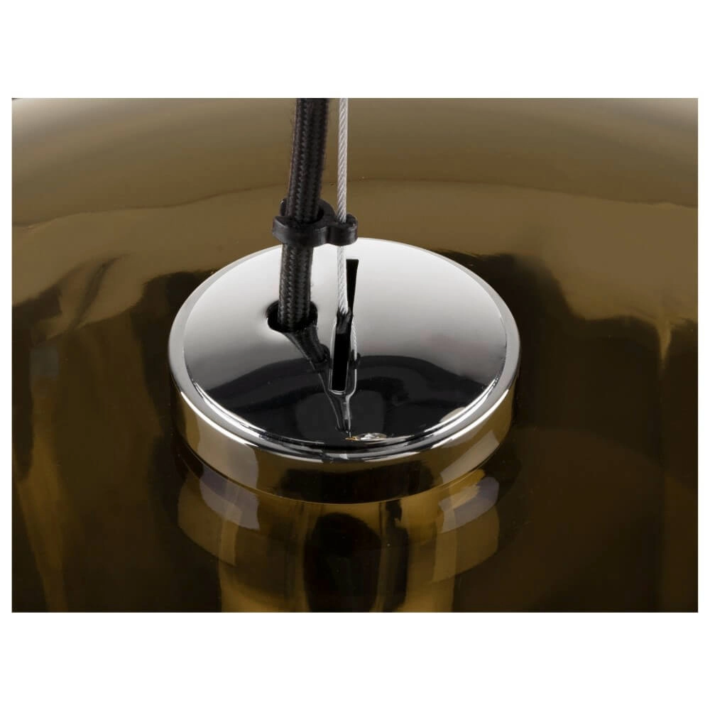 Hängelampe aus Glas Pantilo Ø 40cm - Gold SLV 4024163290029