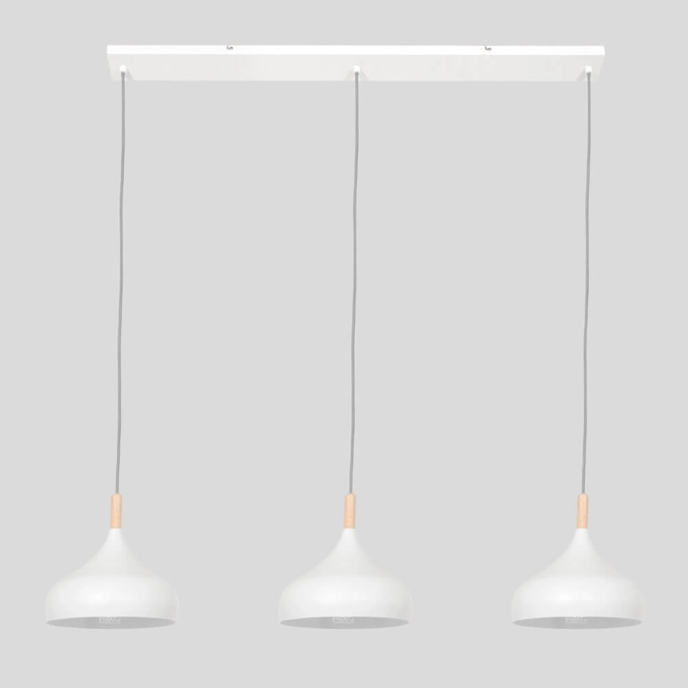Hängelampe für das Esszimmer White Veneer Steinhauer 8712746146745