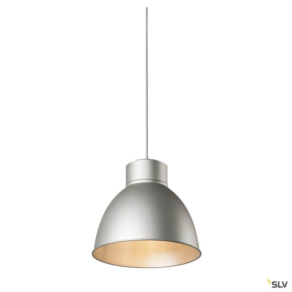 Pendelleuchte Para Dome grau Ø 12,7cm SLV 4024163252942