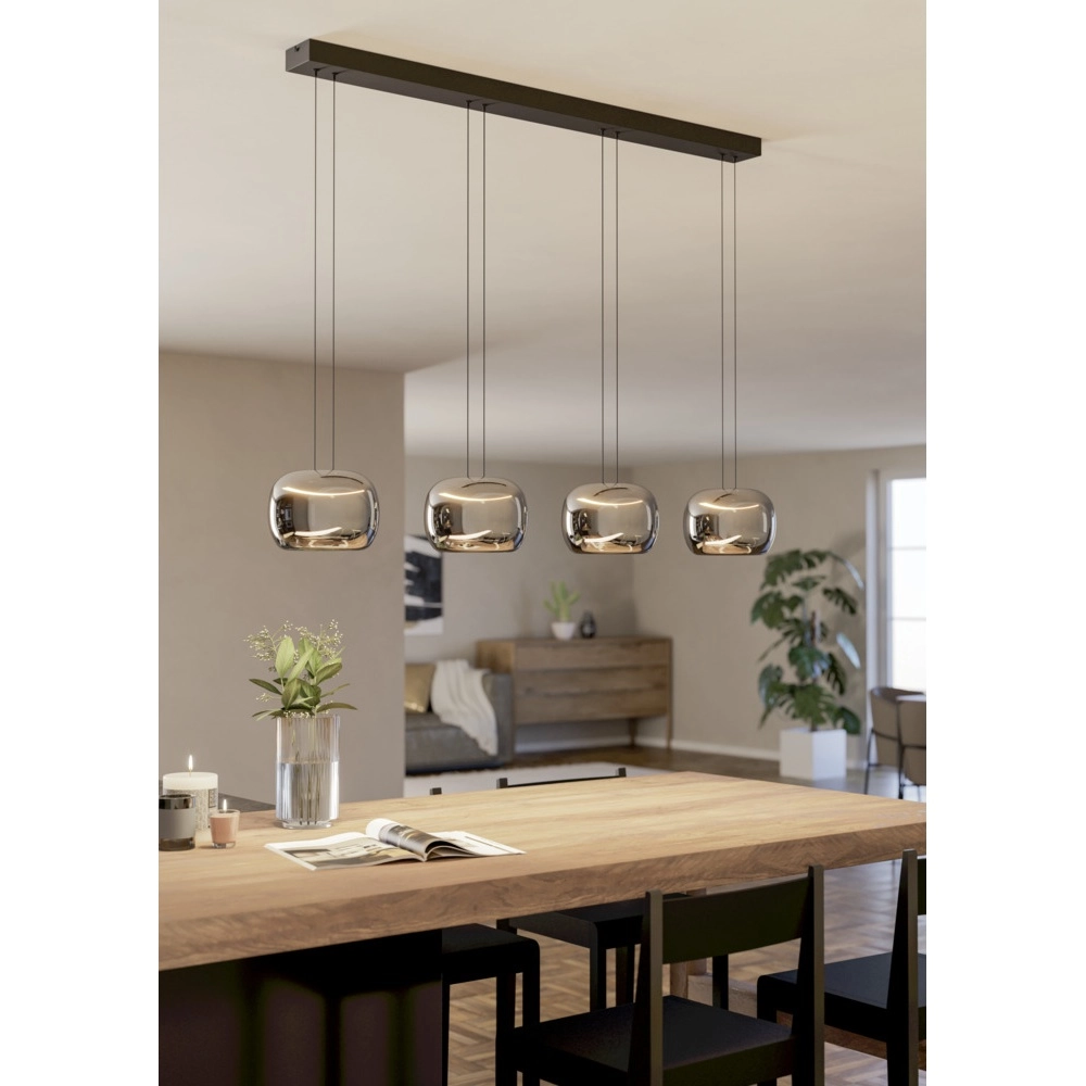 Design-Pendelleuchte Hortunas 4-flammig Eglo 9008606339211