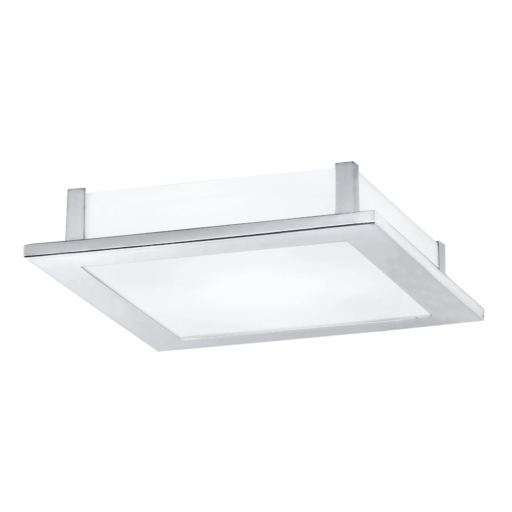 Quadratische Deckenlampe Auriga chrom 30cm Eglo 9002759318963