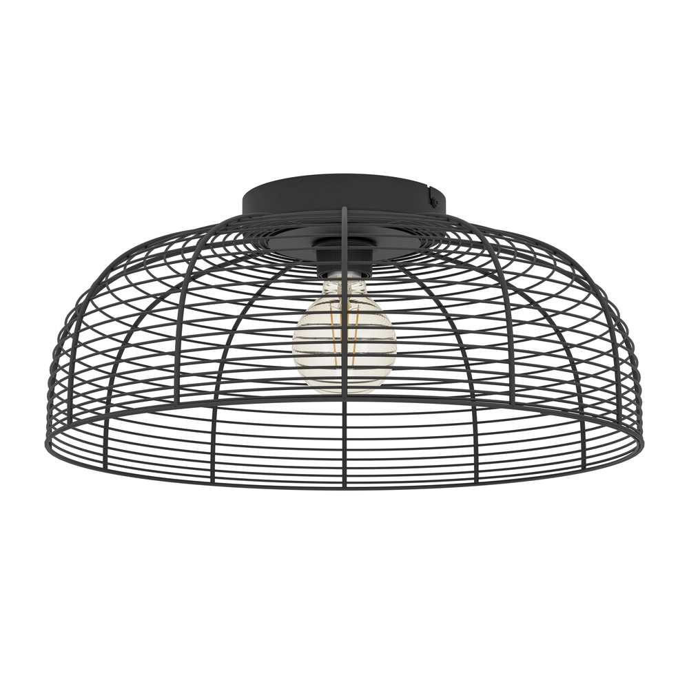 Drahtlampe Derwen Ø 45cm – Decke – schwarz Eglo 9002759313982