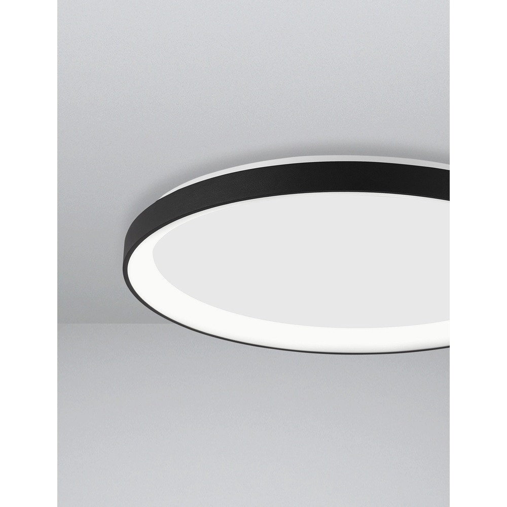Design-Deckenleuchte Pertino Ø 38cm schwarz Lyora 5212017445971