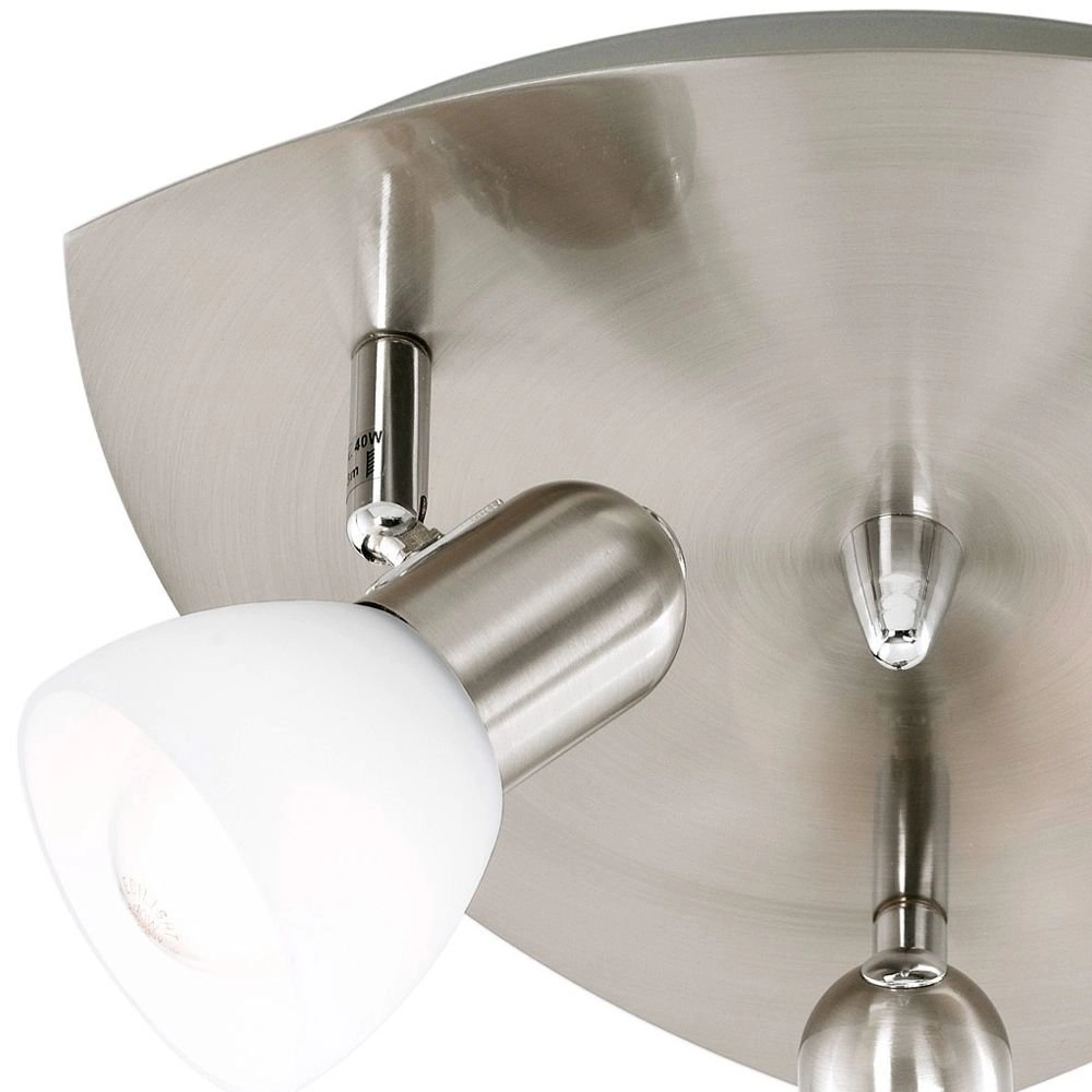 Deckenstrahler Enea Disk 3-Licht-Nickelmatte Eglo 9002759909864