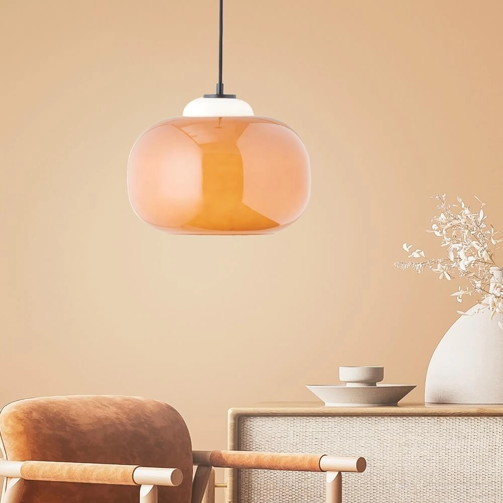 Hängelampe Blop Orange Brilliant 4004353413346