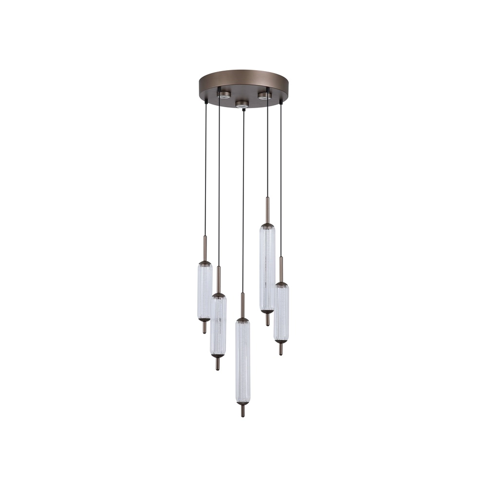 Einzigartige Pendelleuchte Cattail 5-flammiges Bubble-Glas Searchlight 5053423301259