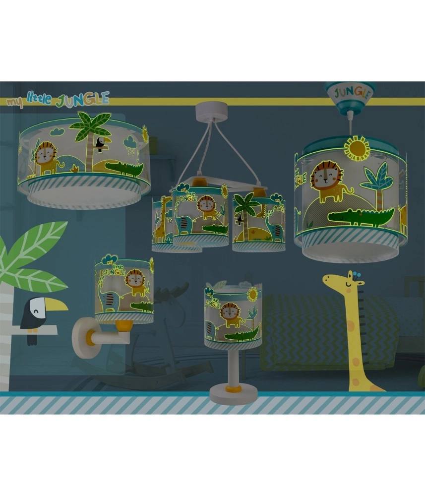 Kinderzimmer-Wandleuchte Little Jungle Dalber 8420406761190