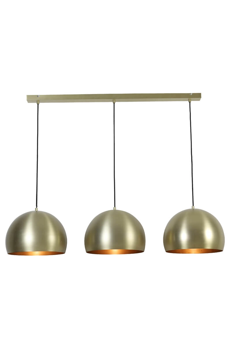 3-flammige Pendelleuchte Jaicey Gold Light & Living 8717807231088