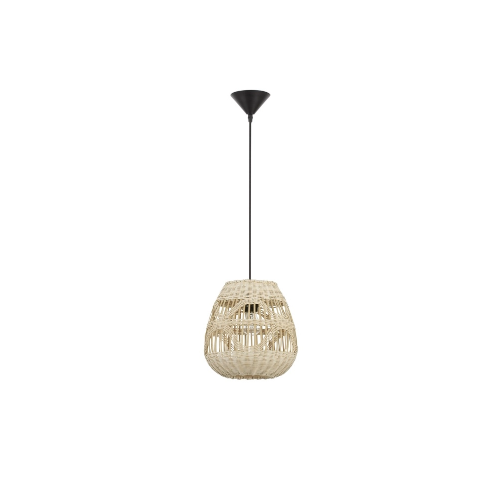 Rattan Pendelleuchte Marlo Ø 27cm Lyora 5212017438799