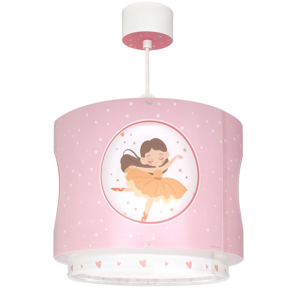 Pendelleuchte Princess Dance Pinkes Leuchten im Dunkeln Dalber 8420406002743