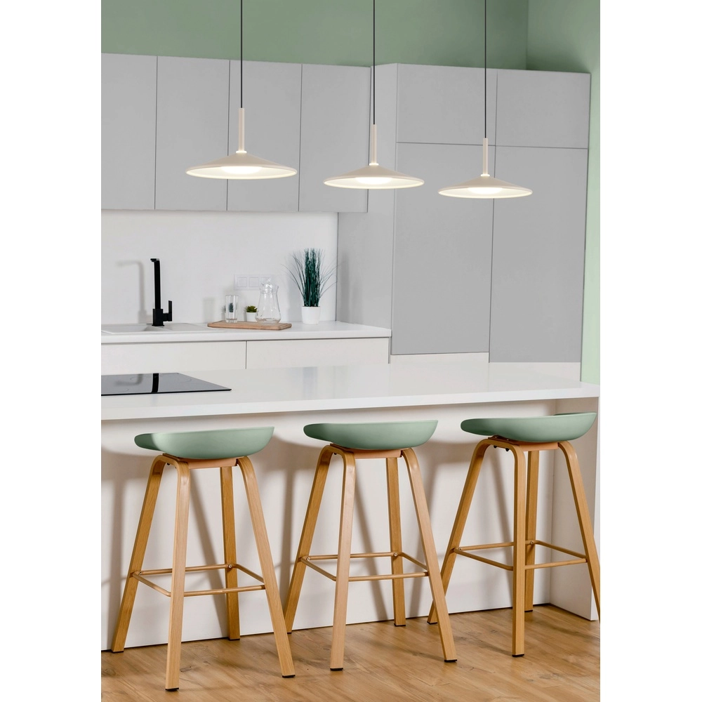 3-flammige Pendelleuchte Lampone Design sandbraun Globo 9007371572366