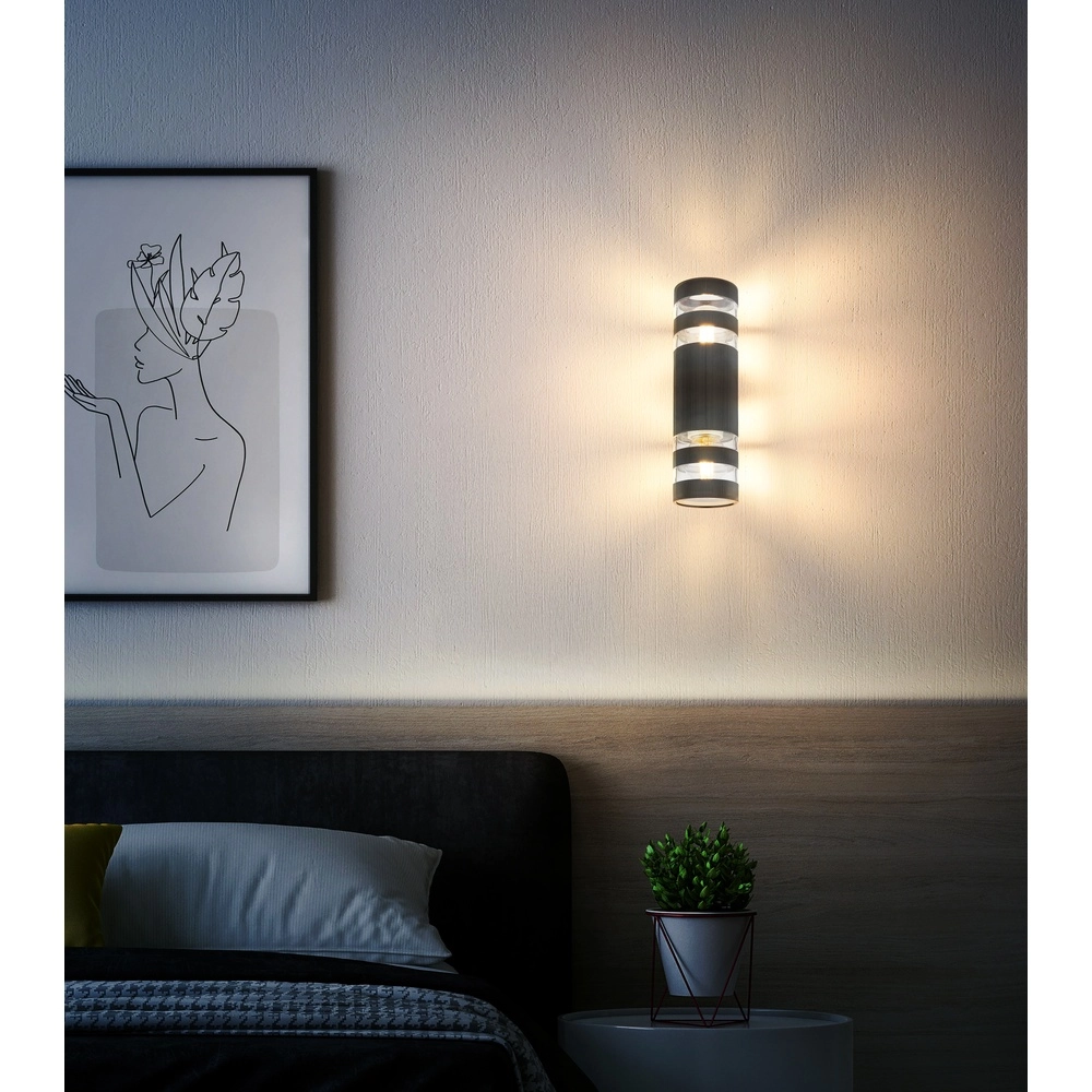 Design-Wandlampe Hayes Schwarz Globo 9007371575237