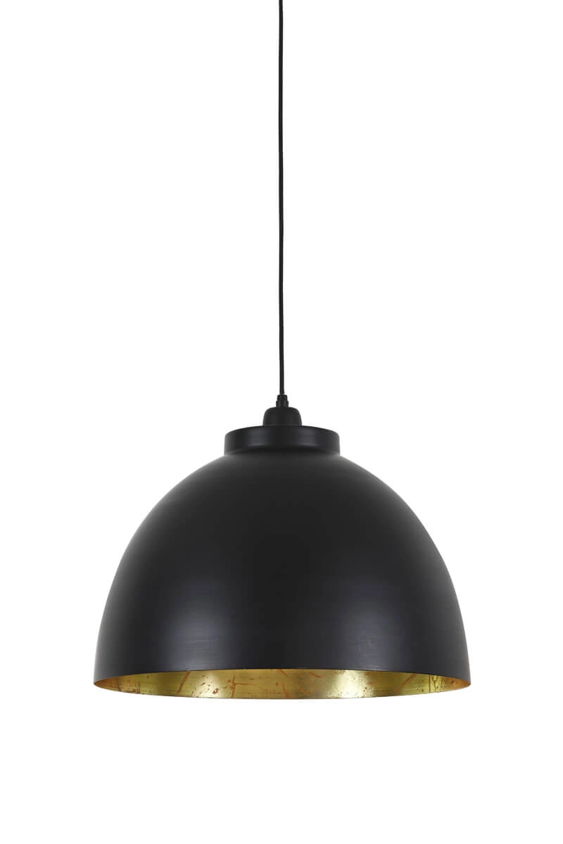 Country Pendelleuchte Kylie schwarz Ø 45cm Light & Living 8717807059477