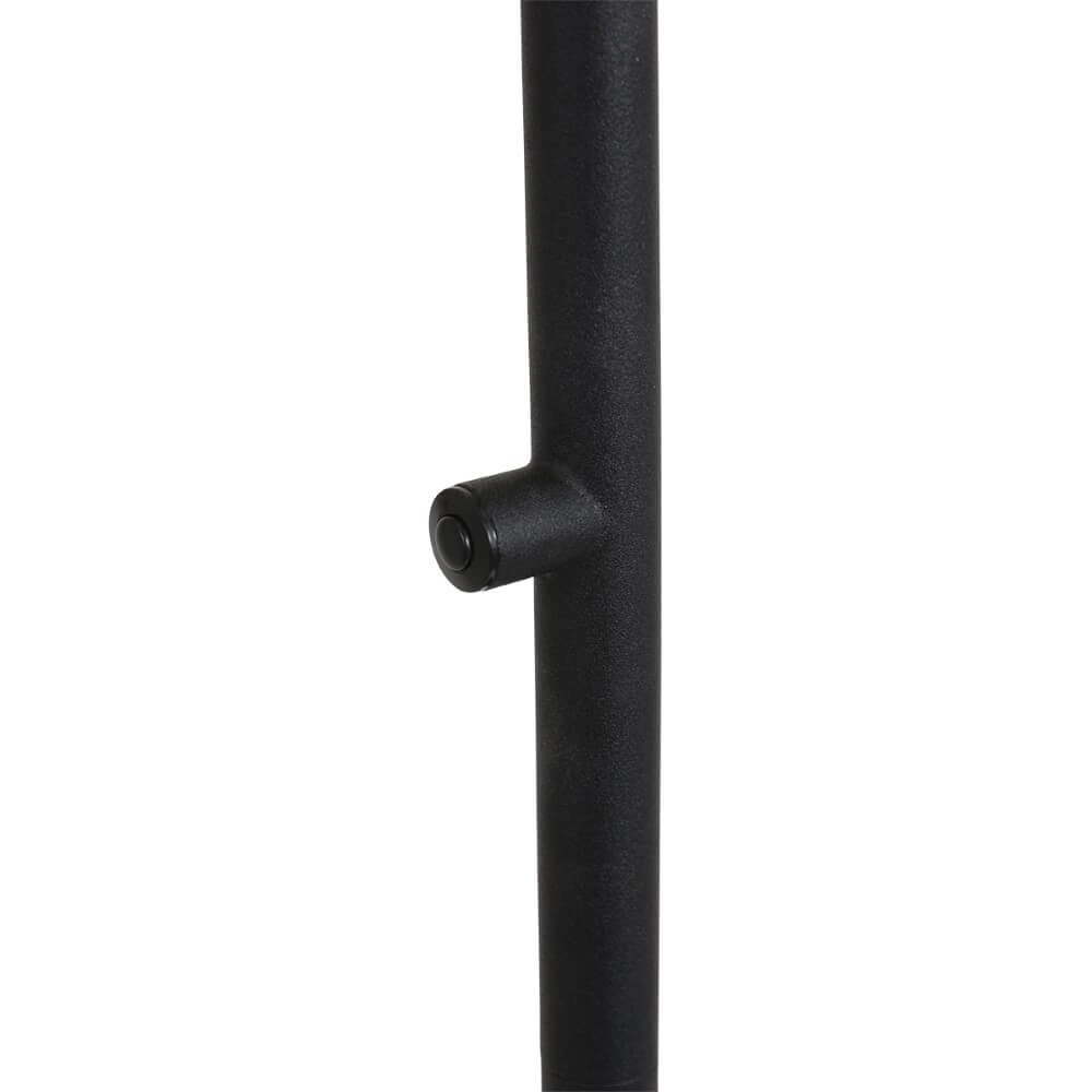 Schwarze Leselampe Biron mit LED Steinhauer 8712746146844