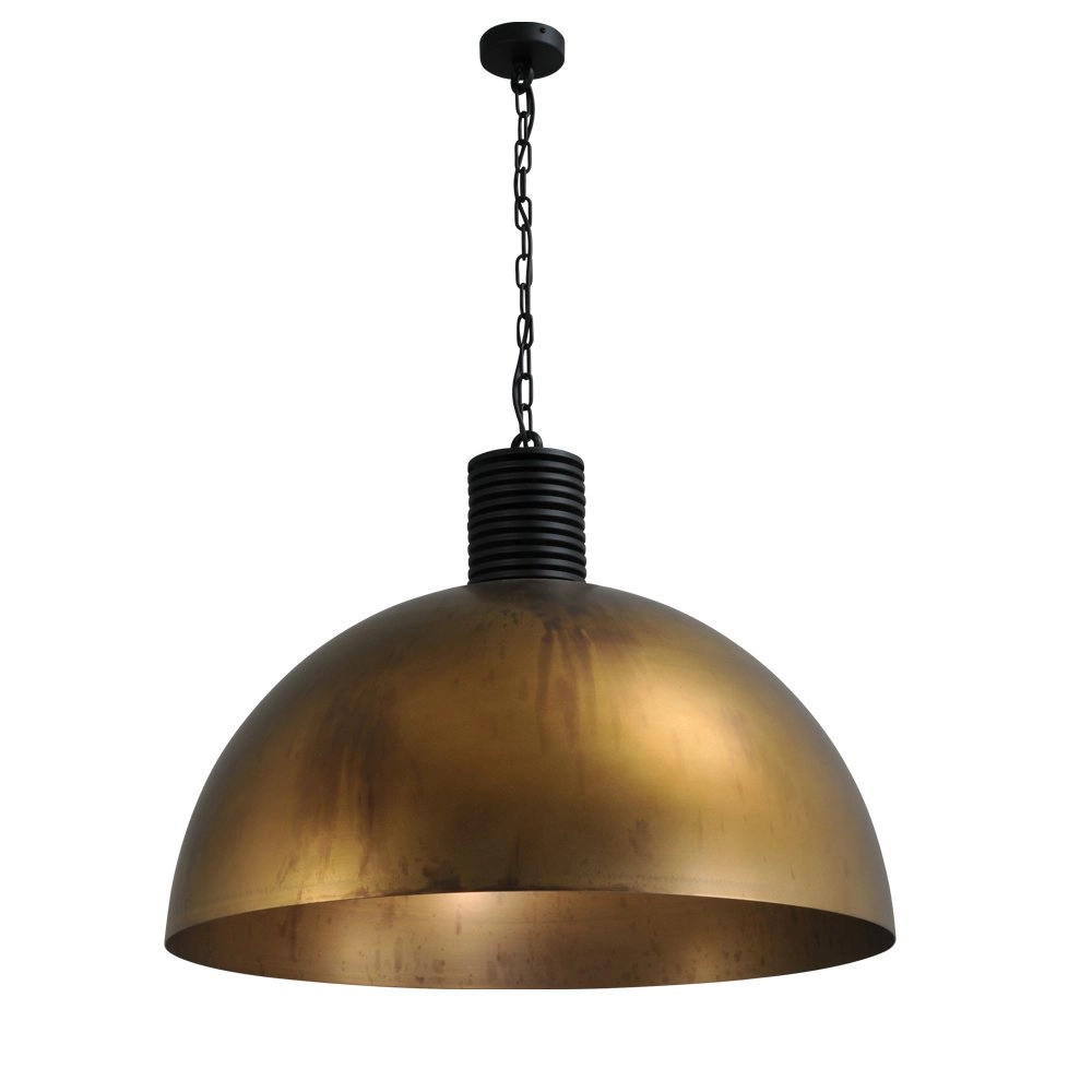 Bronze Industrie Pendelleuchte Industria 80