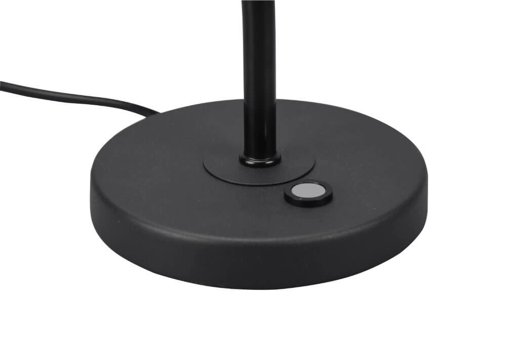 Schwarze LED-Schreibtischlampe Curtis Trio 4017807452549