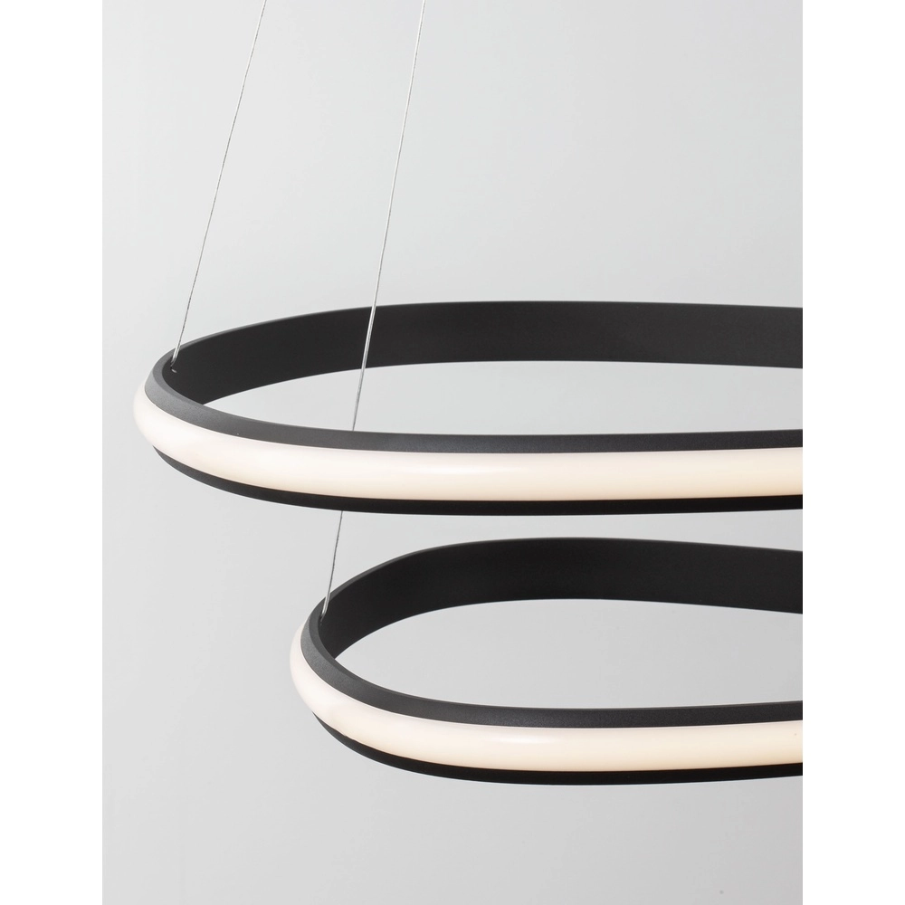 Design-Pendelleuchte Aries schwarz Ø 59cm Lyora 5212017419835