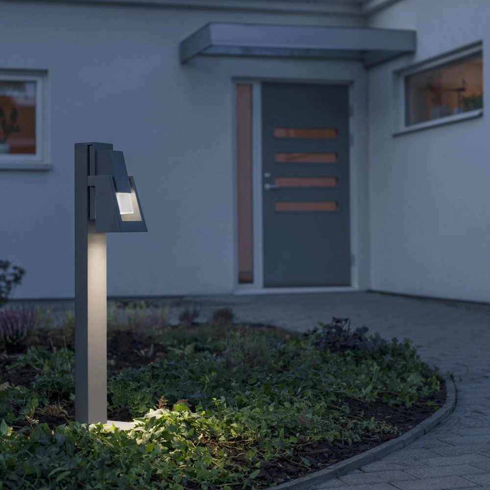 LED Gartenlampe Potenza 100 cm - 4W - 3000k Anthrazit KonstSmide 7318307983371