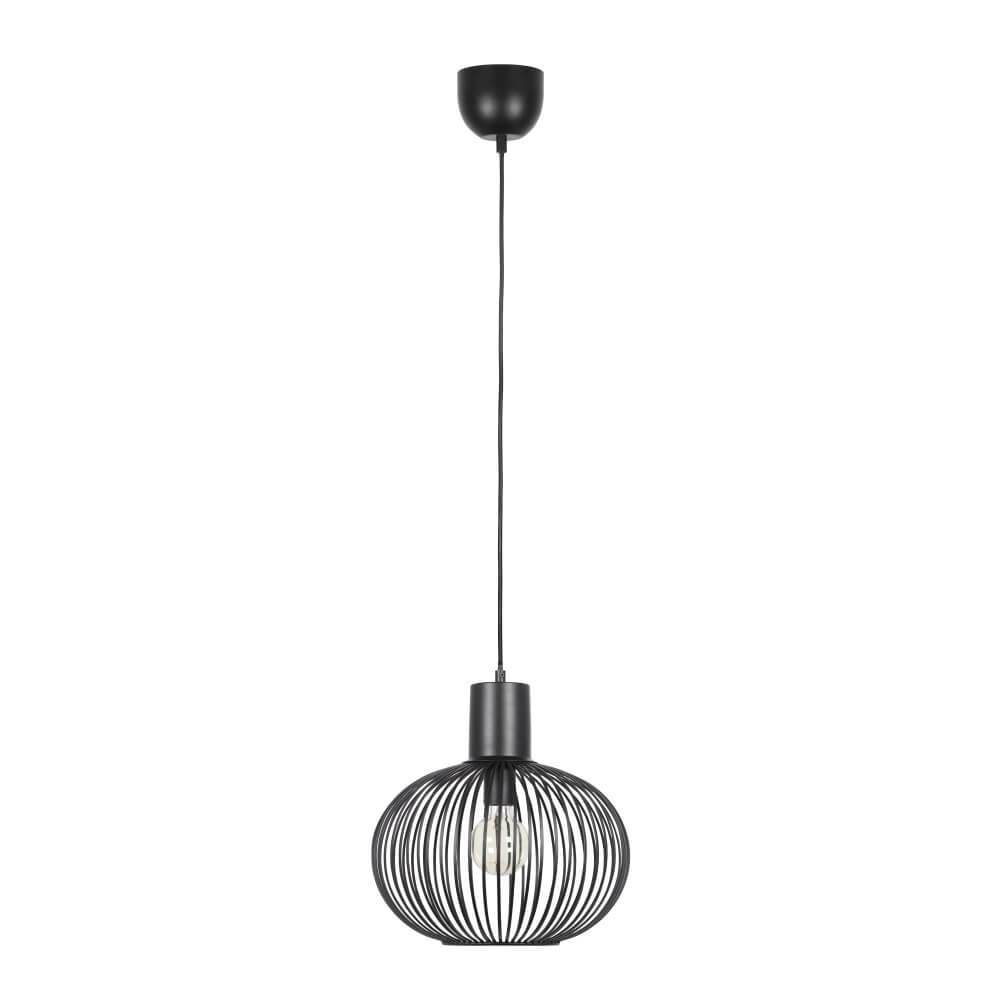 Hängelampe aus Draht Gila Ø 33cm - schwarz Trio 4017807617535