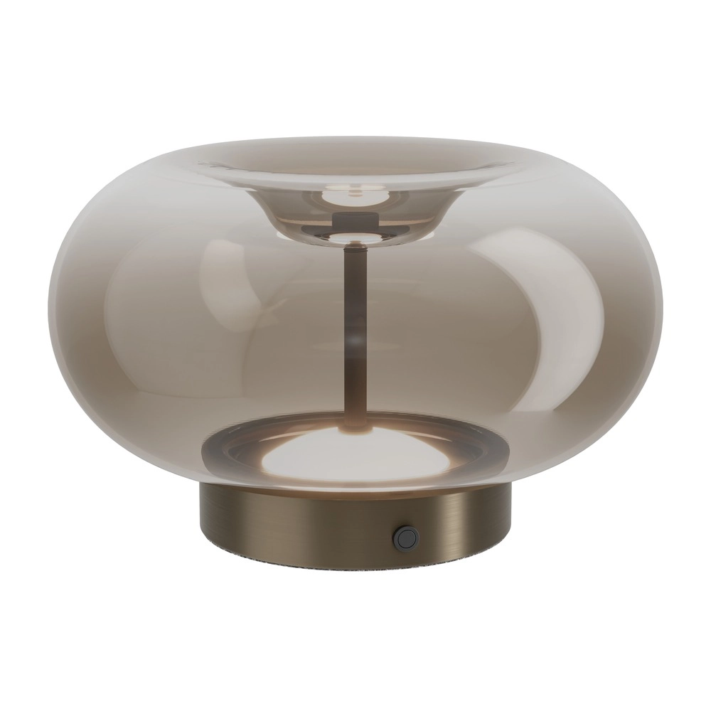 Einzigartige Tischlampe Optica 1 Bronze