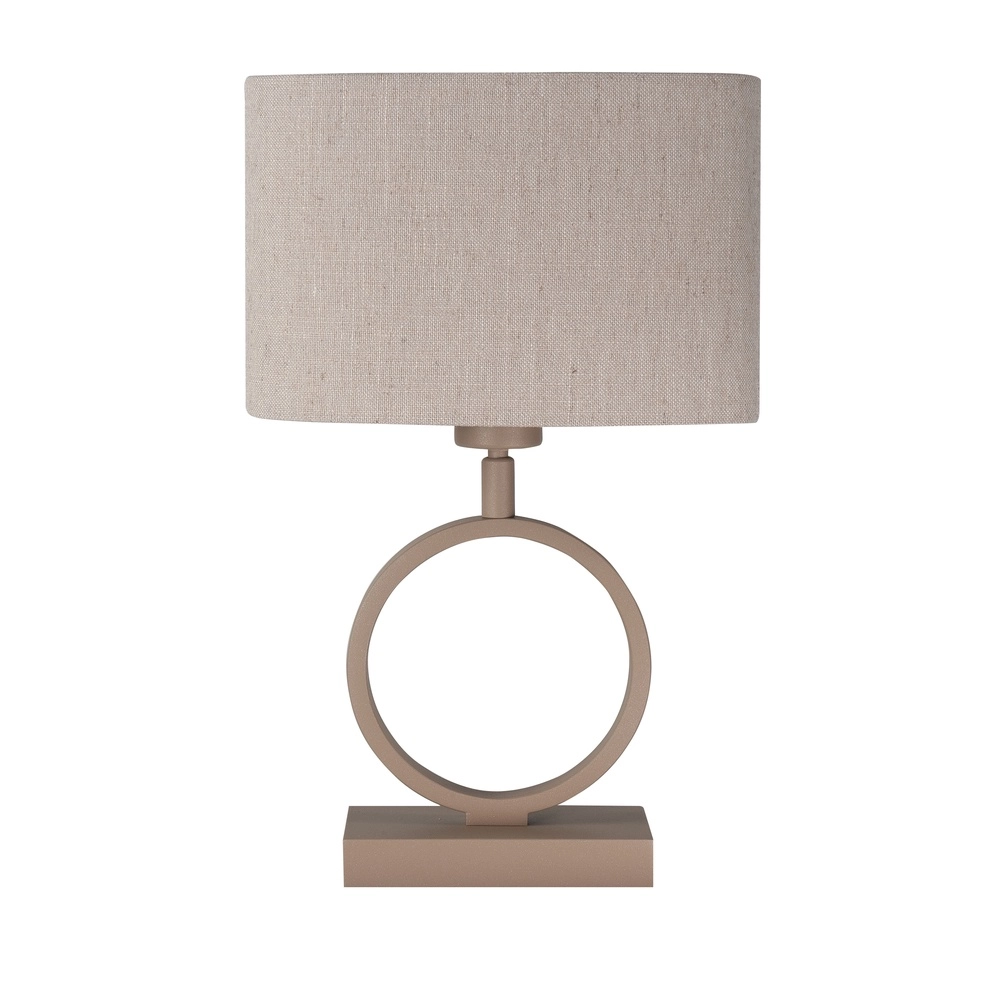 Tischlampe Siena sandbraun