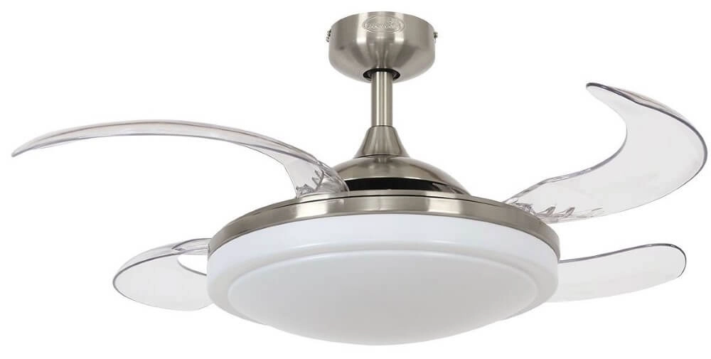 Deckenventilator aus Edelstahl Fanway Evora Ø 91,5cm