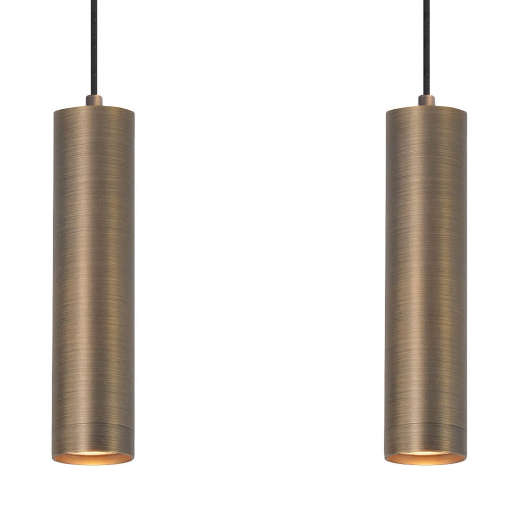Pendelleuchte für Esszimmer Perugia Bronze - 5x GU10 Highlight 8718379046858