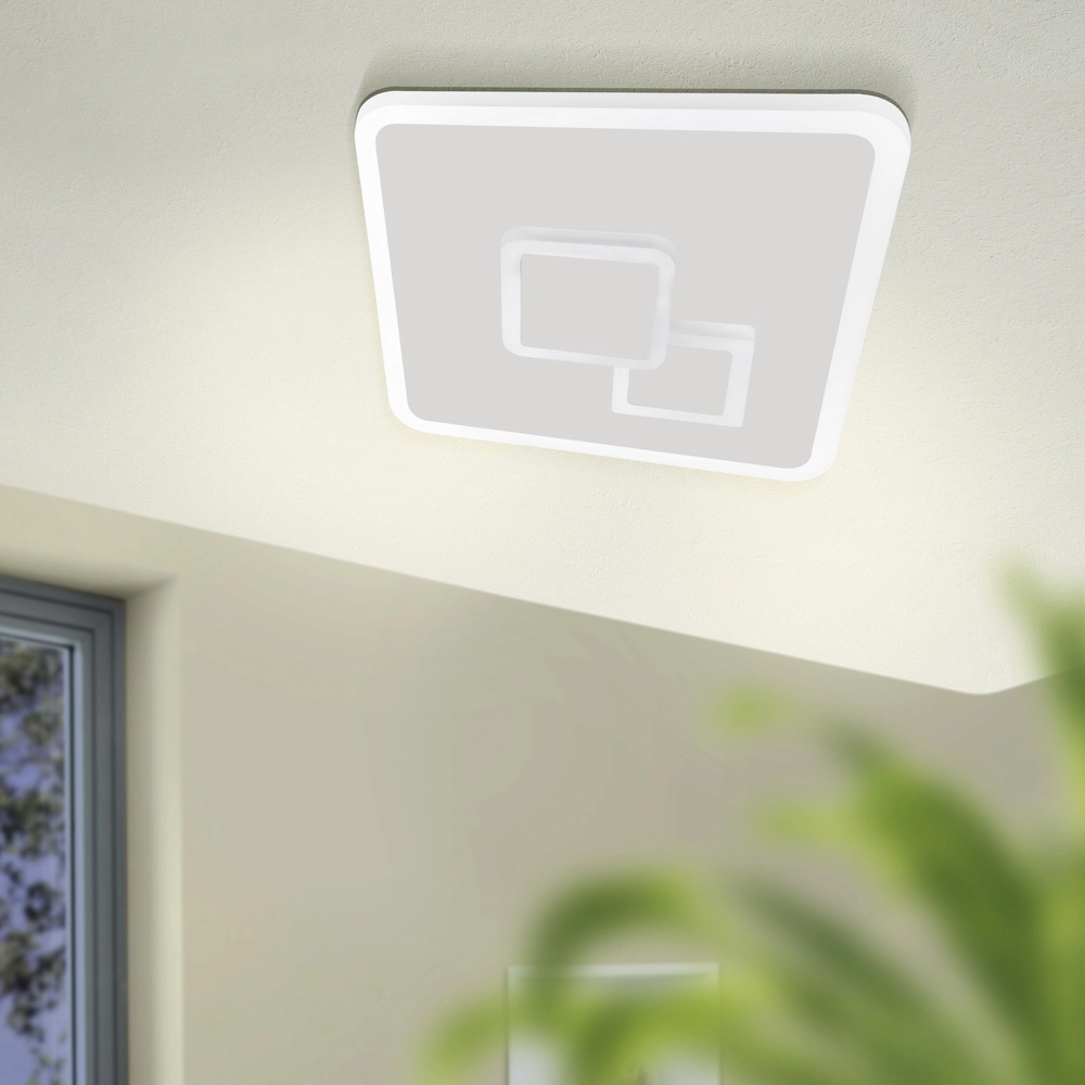 LED-Deckenlicht Cadegal 20x20 cm – weiß Eglo 9002759339418
